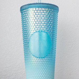 Starbucks Venti Blue Ombre Studded Cold Cup